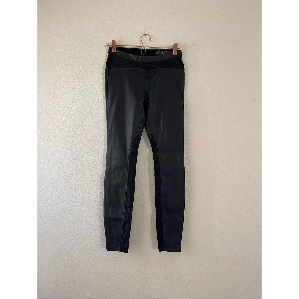 Blank nyc faux leather pull on pants size 26